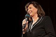 Grußworte Ministerin Ilse Aigner bei der Premiere (gFoto: Martin Schmitz)